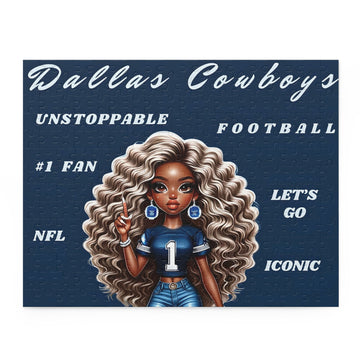 Cowboys Fan Puzzle (120, 252, 500-Piece)