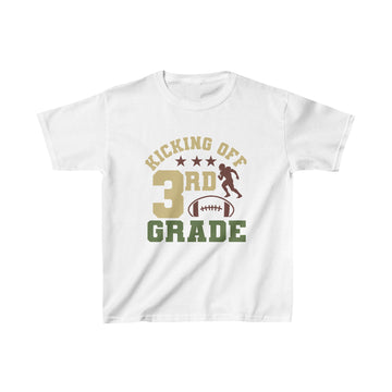 Kicking Off 3rd Grade Kids Heavy Cotton™ Tee