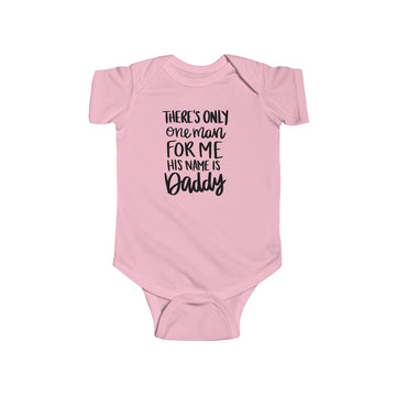 "One Man" Infant Fine Jersey Bodysuit