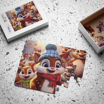 Exciting 30-Piece Kids' Puzzle (Chipmunk)