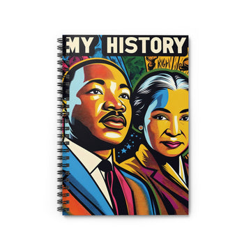 My History Spiral Notebook - Ruled Line