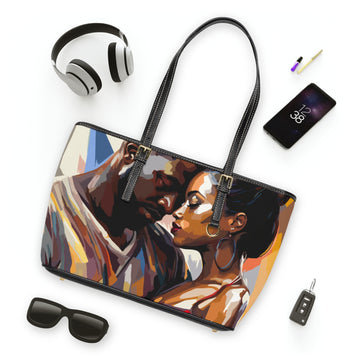 PU Leather Shoulder Bag (Power Couple)