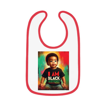 I am Black History Trim Jersey Bib