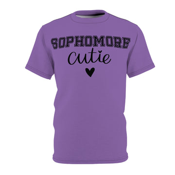 "Sophomore Cutie" Cut & Sew Tee
