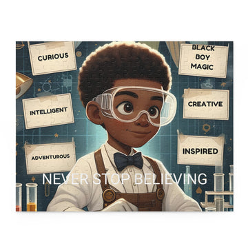 I Want To Be A Scientist When I Grow Up Puzzle (120, 252, 500-Piece)