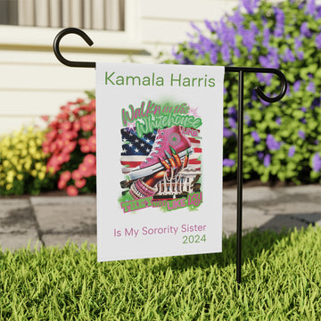 Kamala Harris Is My Sorority Sister - Garden & House Banner (Small)