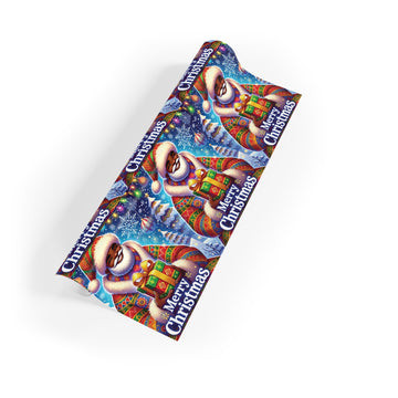 Merry Christmas Gift Wrapping Paper Rolls, 1pc