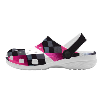 Checkered Crocs Clogs