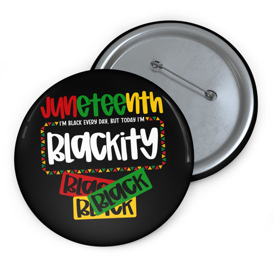 Blackity Black Buttons – Loud, Proud & Poppin’!