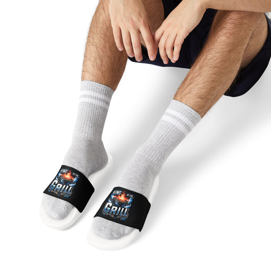 Men's "King of the Grill" Slide Sandals