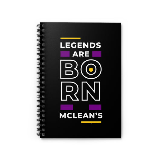 Legend's Spiral Notebook - Ruled Line
