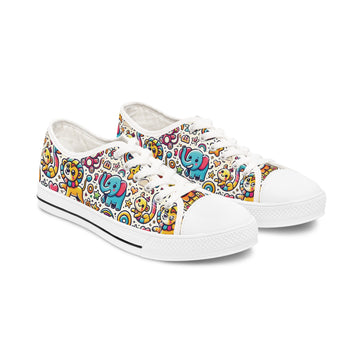 Vivid Vibe Women's Low Top Sneakers