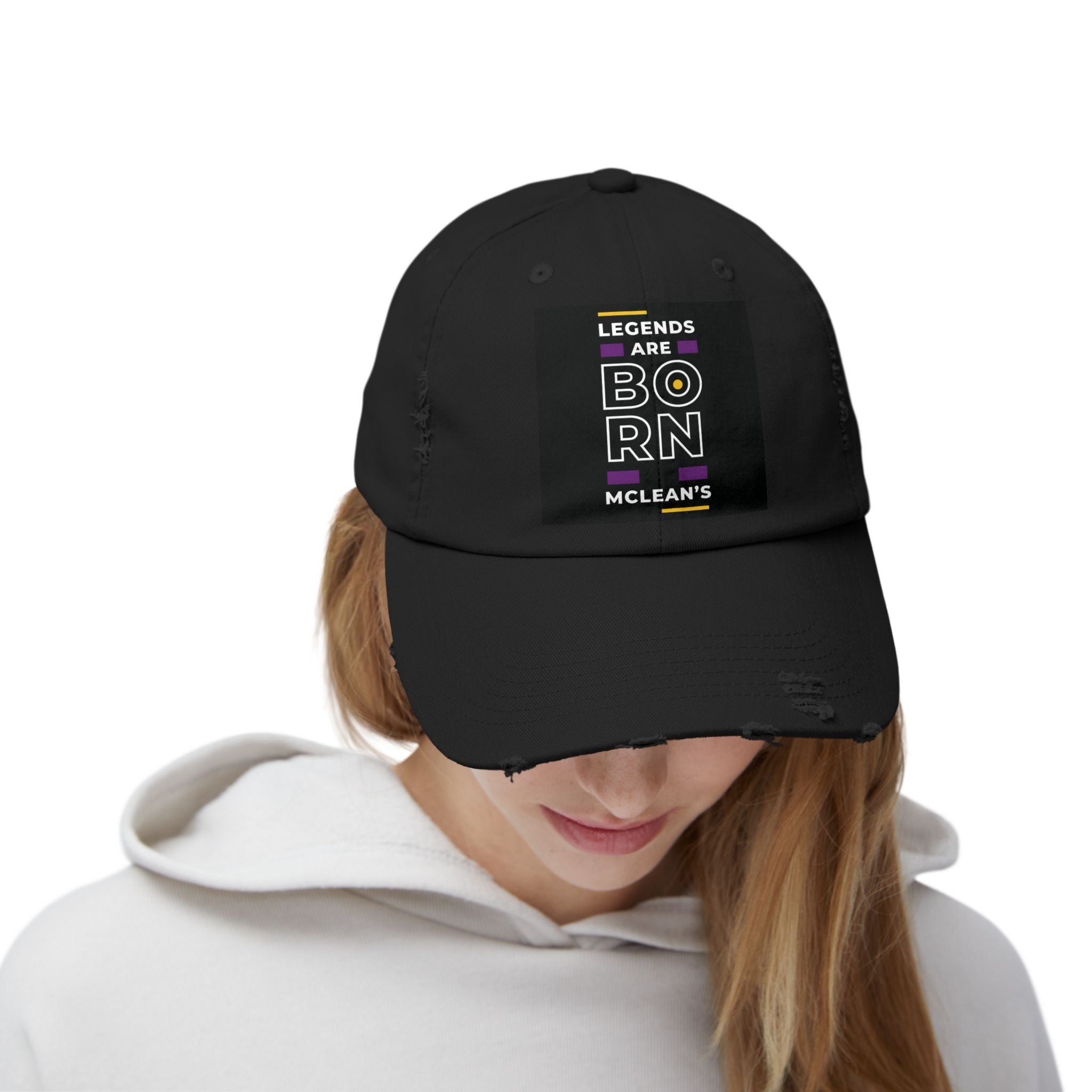 Legend's Unisex Distressed Cap