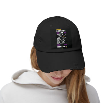 Legend's Unisex Distressed Cap