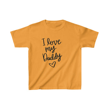 "I Love My Daddy" Kids Heavy Cotton™ Tee