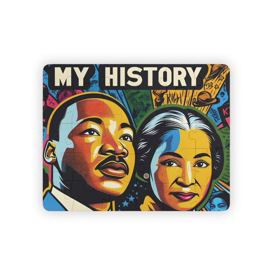 Exciting 30-Piece Kids' Puzzle (Dr. King & Rosa Parks)