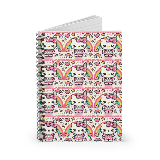 Little Purr-fect Spiral Notebook - Ruled Line