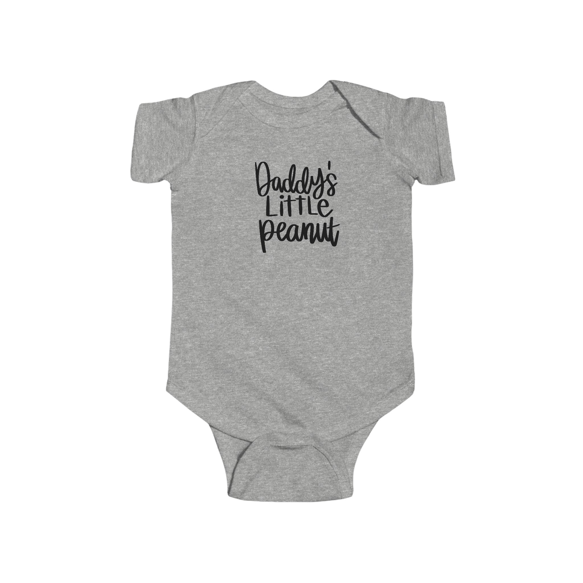Daddy's Little Peanut Infant Fine Jersey Bodysuit