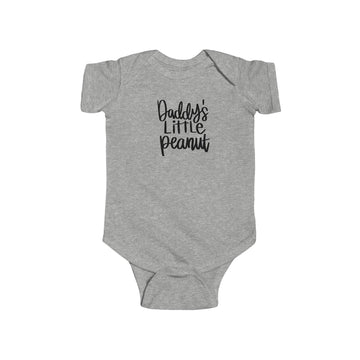 Daddy's Little Peanut Infant Fine Jersey Bodysuit