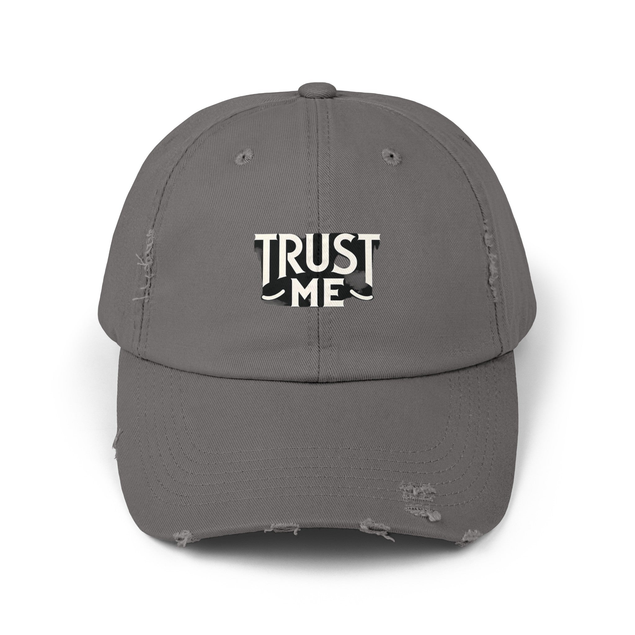Trust Me Unisex (Adult) Distressed Cap