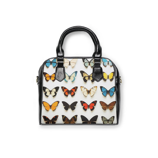 Shoulder Handbag (Butterflies)