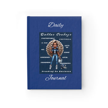Dallas Cowboys Daily Journal - Ruled Line
