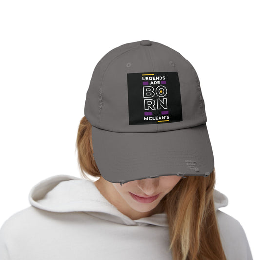 Legend's Unisex Distressed Cap