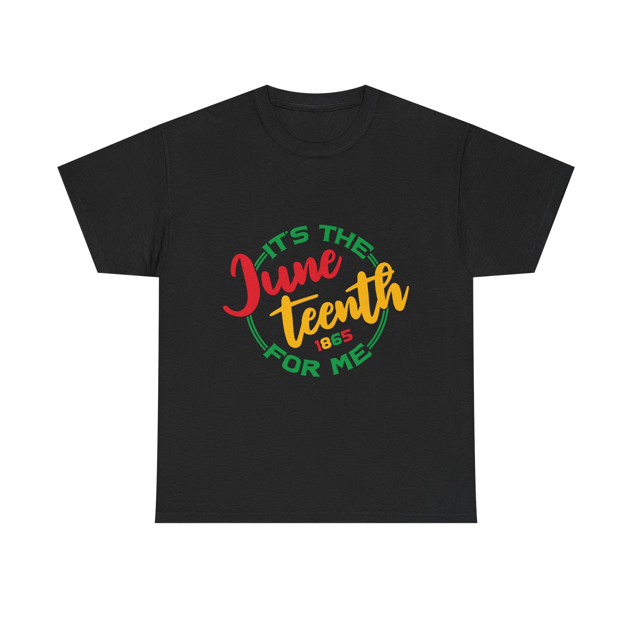 Unisex Juneteenth Tee – 1865 (Color - White & Black ONLY)