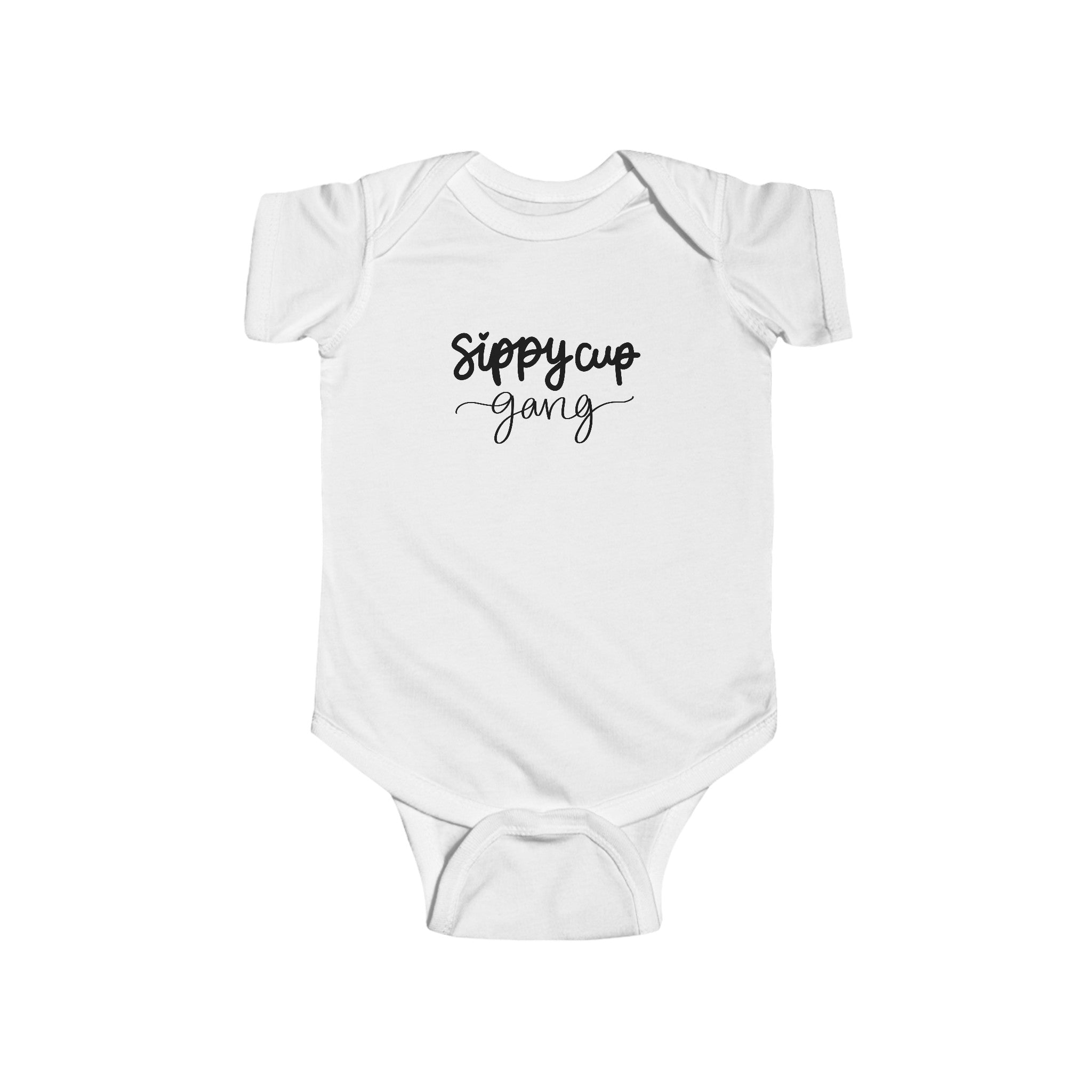 Sippy Cup Gang Infant Fine Jersey Bodysuit