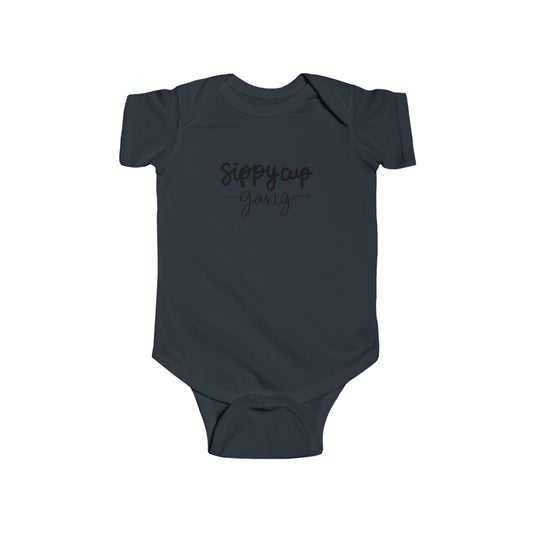 Sippy Cup Gang Infant Fine Jersey Bodysuit