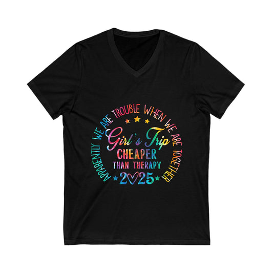 Sassy, Stylish & Squad-Approved V-Neck Tee