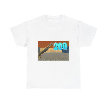 Fortnite Heavy Cotton Tee - 200 Battlepass Graphic Shirt
