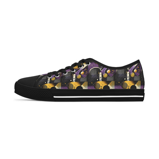Royal Radiance Women's Low Top Sneakers