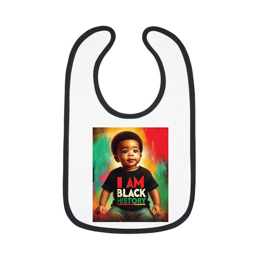 I am Black History Trim Jersey Bib