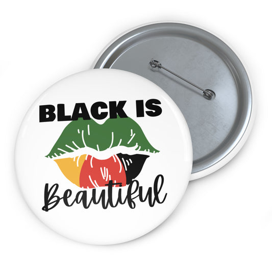 Black Is Beautiful Custom Pin
