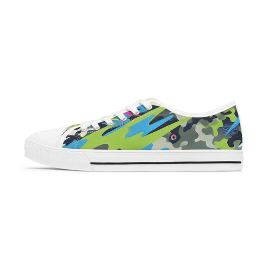Camo Women's Low Top Sneakers