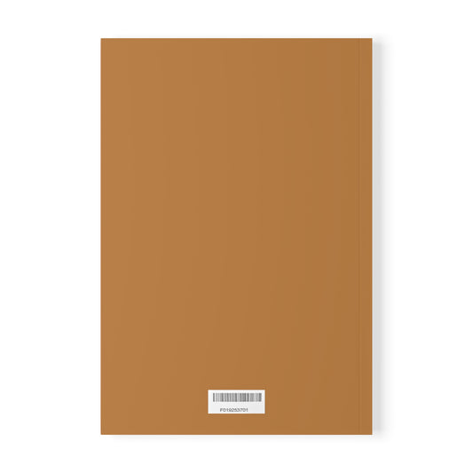 Charming soft cover notebook