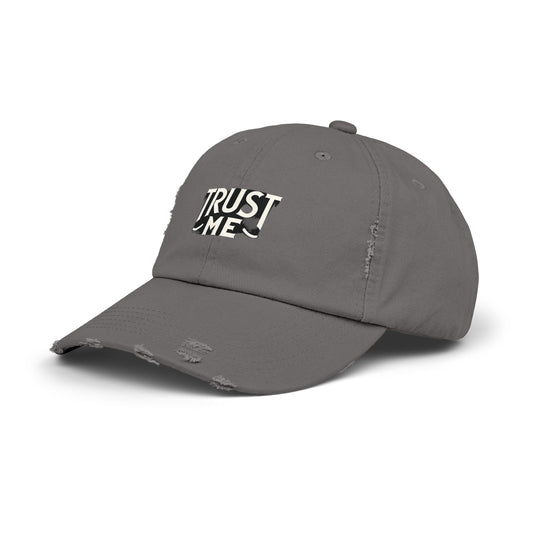 Trust Me Unisex (Adult) Distressed Cap
