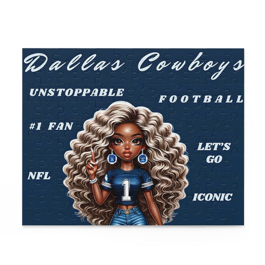 Cowboys Fan Puzzle (120, 252, 500-Piece)