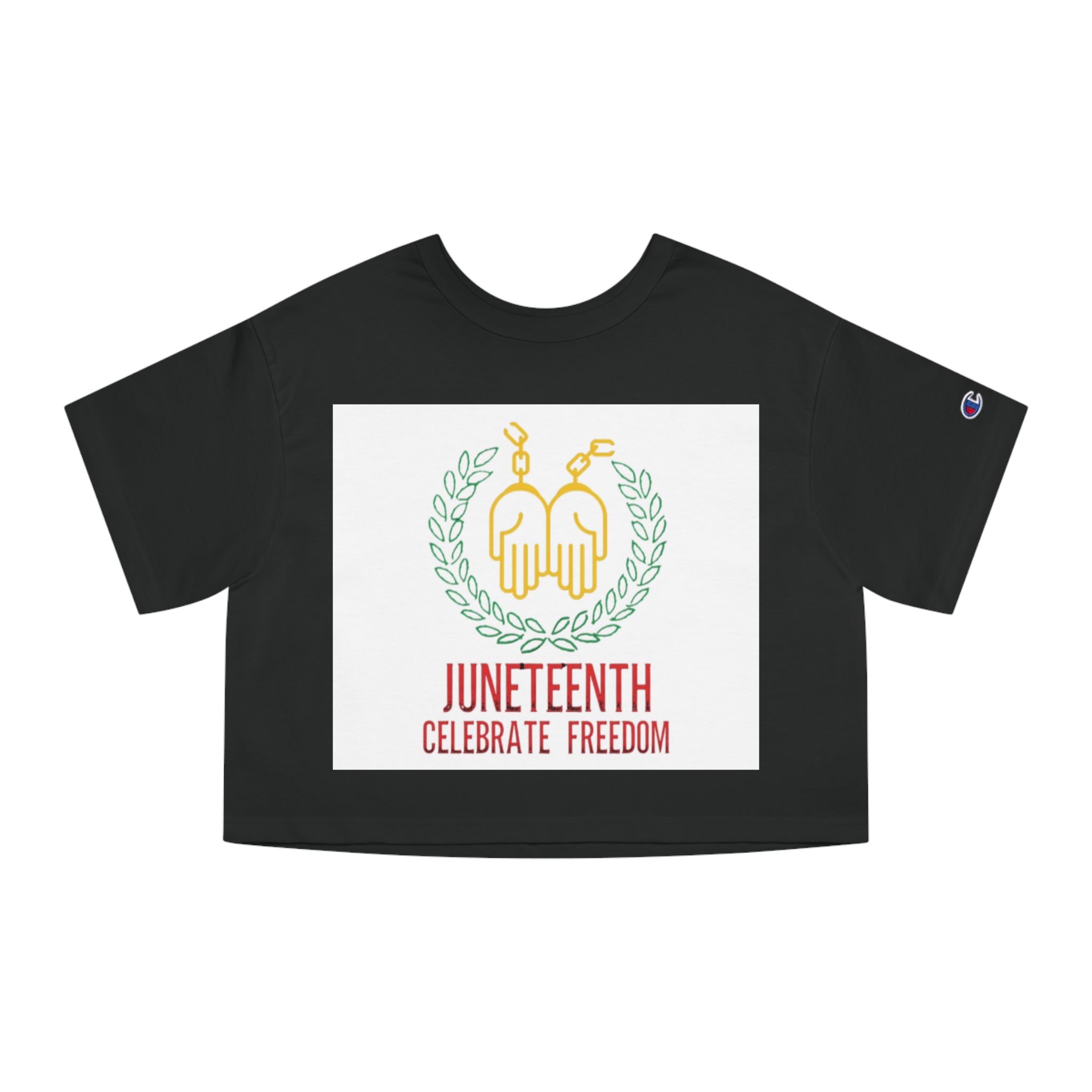 Juneteenth Champion Cropped T-Shirt (Women)