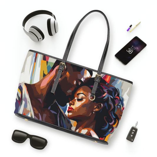 PU Leather Shoulder Bag (Goals)