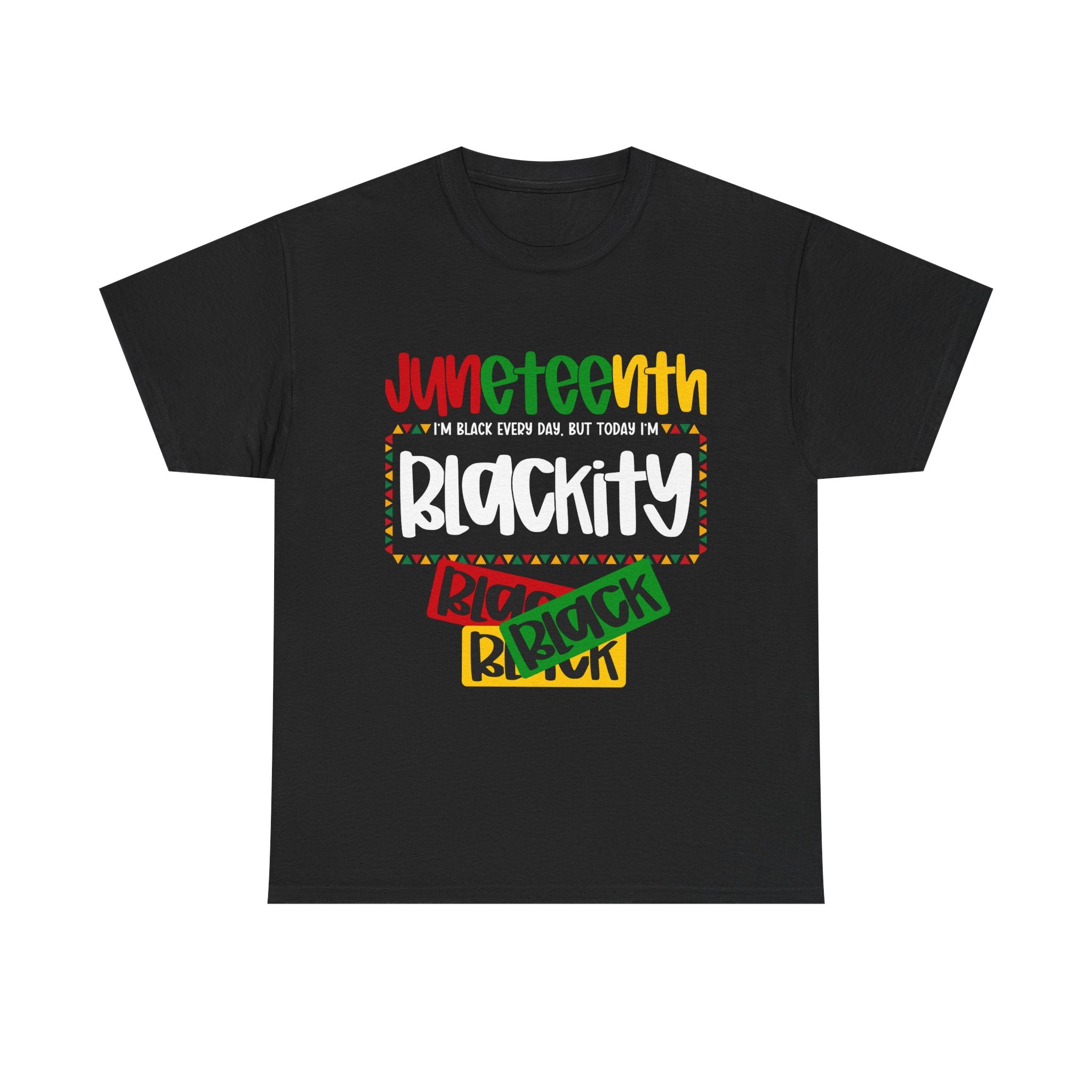 Unisex Juneteenth Tee – Celebrate Freedom, Culture & History (Color - Black ONLY)