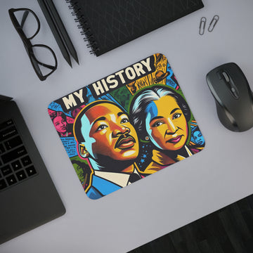 Desk Mouse Pad (Dr. King & Rosa Parks)