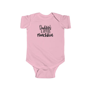 "Little Munchkin" Infant Fine Jersey Bodysuit