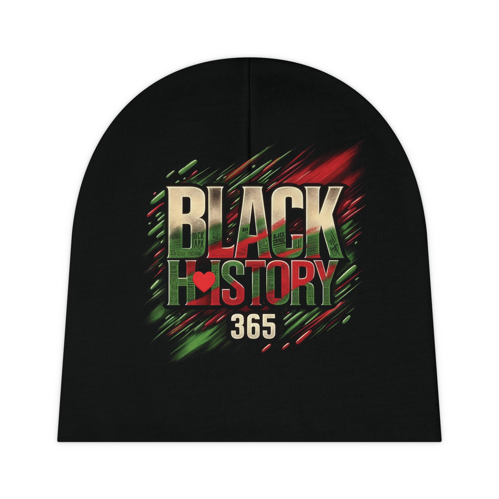 Black History 365 Baby Beanie