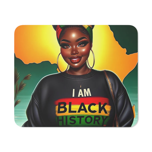 I AM Black History Desk Mouse Pad