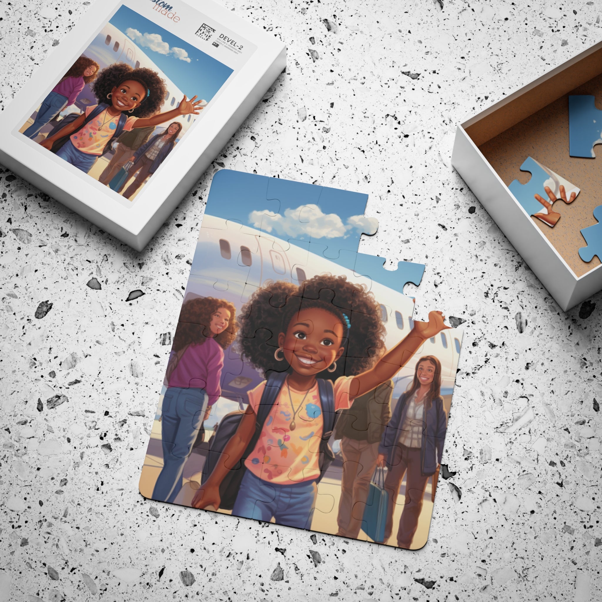 Colorful 30-Piece Children's Puzzle