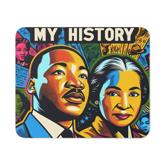 Desk Mouse Pad (Dr. King & Rosa Parks)