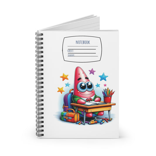Classroom Buddy Spiral Notebook - Ruled Line
