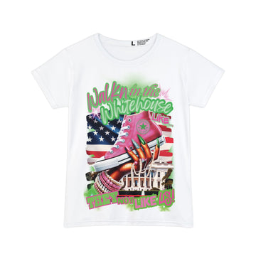 Walkin' Into the White House Women's Short Sleeve Shirt